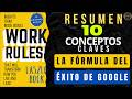 LA FÓRMULA DEL ÉXITO DE GOOGLE | RESUMEN | WORK RULES! | LASZLO BOCK || #educaciónfinanciera