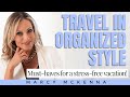 Travel in organized style  marcy mckenna on amazon live