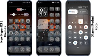 3 New HyperOS 2   control centre Themes for Xiaomi,Redmi,Poco | 3 Best HyperOS 2 Themes