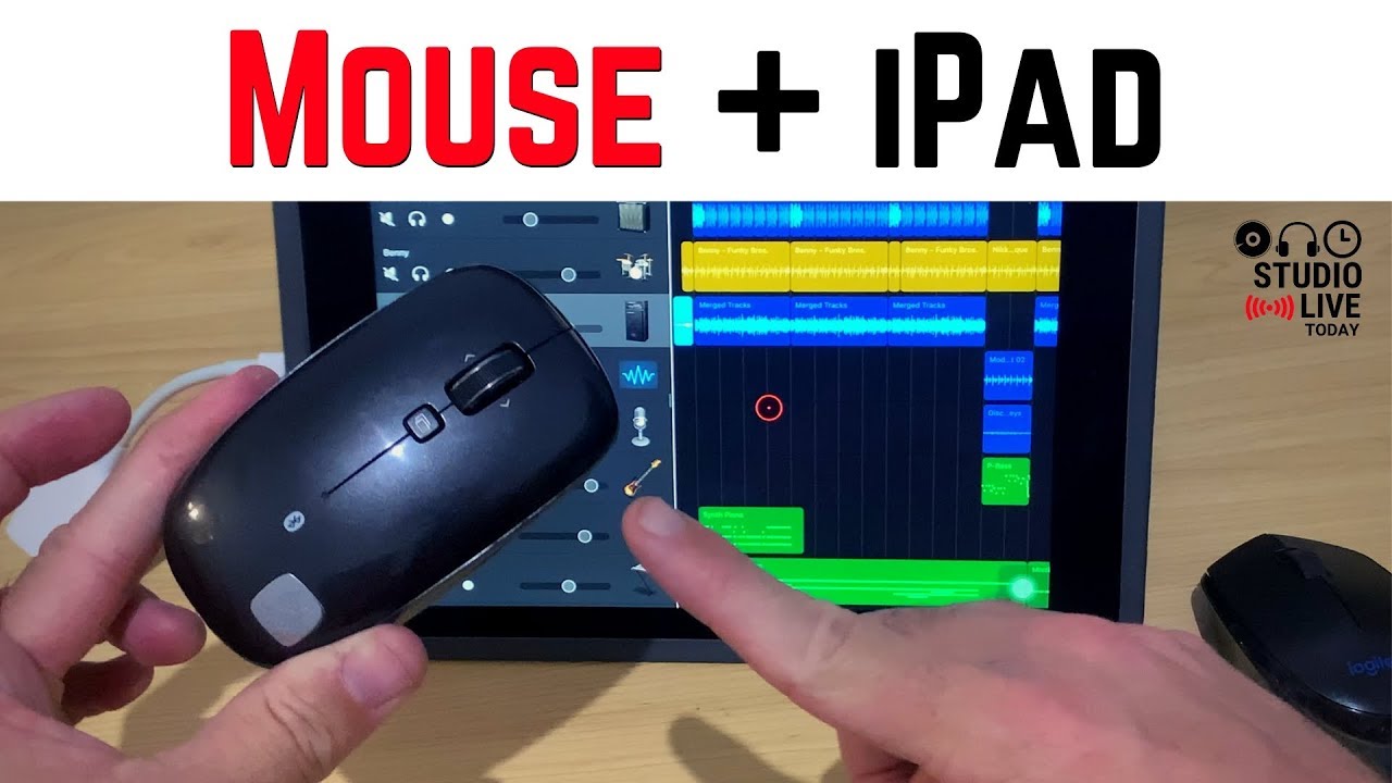 How to connect a mouse to an iPad/iPhone - YouTube