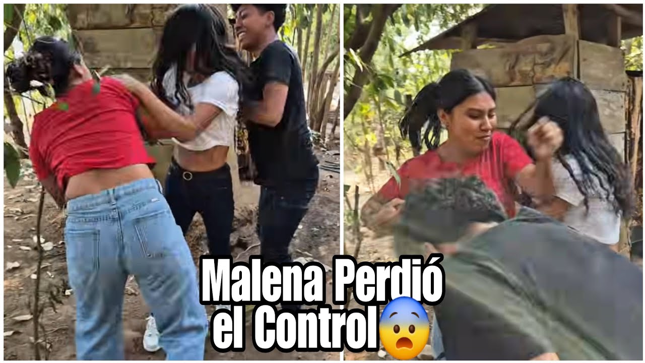 Malena hoy se desquitó todas de Melissa/mira el vrgeo que se armó, del pelo se arr4strar0n