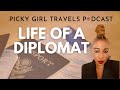 Raising My Black Son Abroad | What Does a Diplomat Do? | Picky Girl Travels Podcast Episode 10