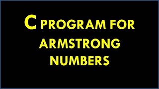 Celebrity C Program For Armstrong Number - How to Find Armstrong Number In C Language Profile