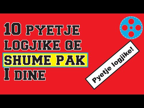 10 pyetje logjike qe shume pak i dine