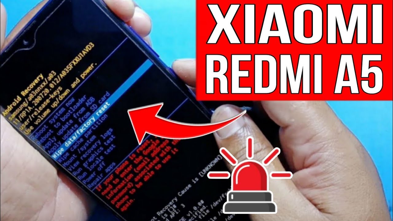 COMO FORMATAR XIAOMI REDMI A5, HARD RESET, VOLTAR PADRÃO DE FÁBRICA