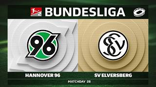 Hannover 96 vs. SV Elversberg | Matchday 28 - Bundesliga ...