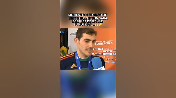 MOMENTO HISTÓRICO DE IKER CASILLAS DESPUÉS DE GANAR EL MUNDIAL...🙌🏻😘 #realmadrid #casillas #españa