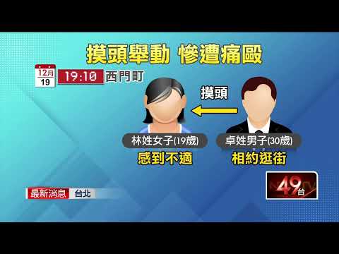 獨家／女突被「摸頭」不舒服！ 揪友談判 　男遭毆頭濺血