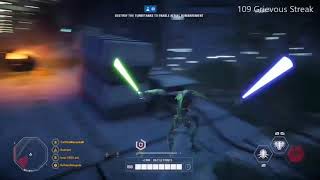 End of my 109 General Grievous killstreak.
