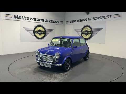 Video 1999 ROVER MINI PAUL SMITH | Mathewsons Classic Cars | Auction: 20, 21 & 22 May 2026