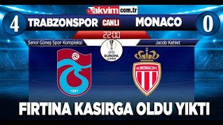 Trabzonspor - Monaco (4-0) Maç Özeti | UEFA Avrupa Ligi #trabzonspor