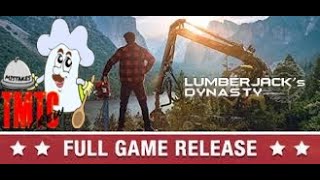 lumberjack Dynasty First look EP2- Clearing land we own wood drying - Streamed Live 28/02/2021