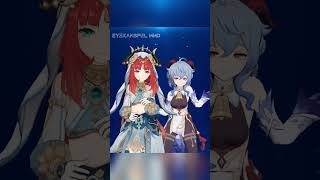 [GENSHIN MMD] Eku Nilou | Ganyu ver. (60fps)