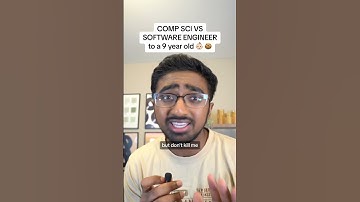 computer science vs software engineering for little kids!