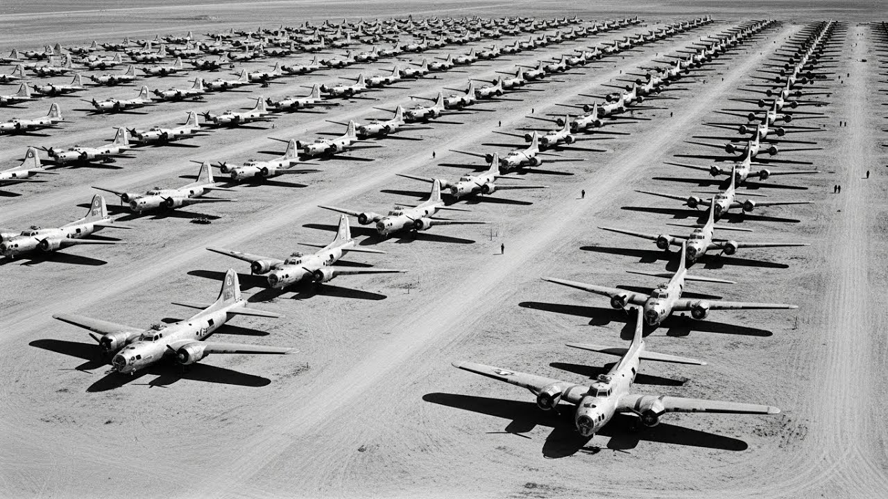 Why So Many B-17 Flying Fortresses Were Scrapped After the WW2?