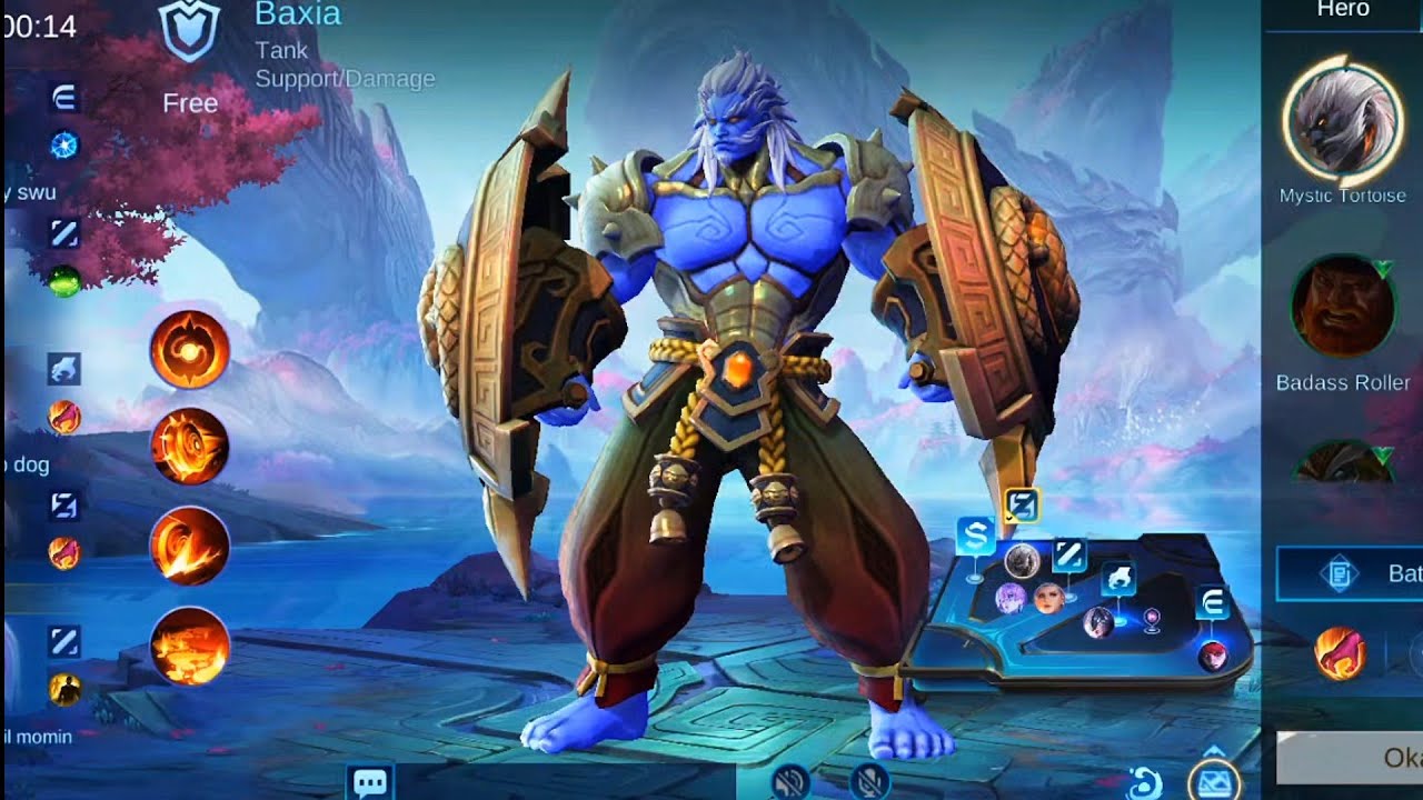 Baxia fight // #gameplay // #mobalegends5v5 