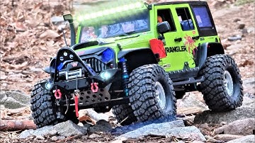 RC Car SCX10 II Clone(FreeMan) GMADE MT1905 Tires Test RUN 지메이드