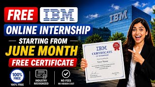 🔴 IBM Remote Internship 2026🔥 No Fees, No Exam | IBM AICTE Internship for Students