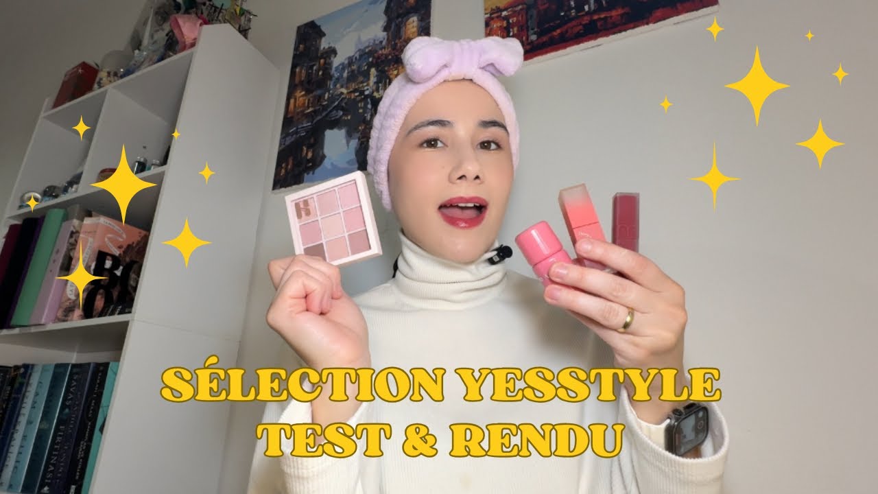 Indispensables Makeup YesStyle : Test & Rendu