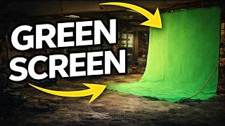Testing Green Screen for the First Time
