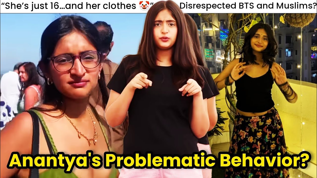 Anantya's School Life Exposed? Getting Trolled for Looking Older + Clothes & Religion Controversy