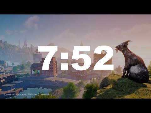 7 minutes 52 seconds [472 secs] clock timer countdown || Alarm Focus