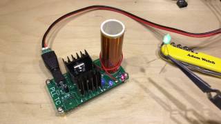 Mini Tesla Coil Plasma Speaker Kit - 12v Solar Shed