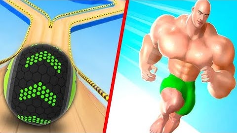 🎮Muscle Rush vs Going Balls All Levels - New Max Level Android,Ios Mobile Gameplay