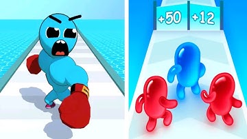 Join Blob Clash 3d | Level Up Runner - Gameplay (Android,iOs)
