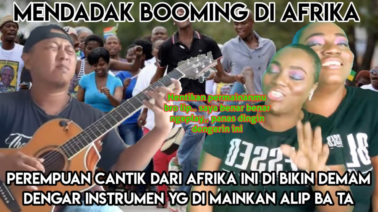 Ngeplay Panas Dingin..❗Reaction Masyarakat Afrika melihat Alip Ba Ta mainkan Lagu Yang Di sukainya