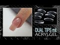 DualTips mit AcrylGel PolyGel Anleitung Tutorial