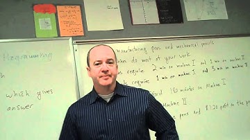 2011.01.10 Senior Math Linear Programming and Optimization 1