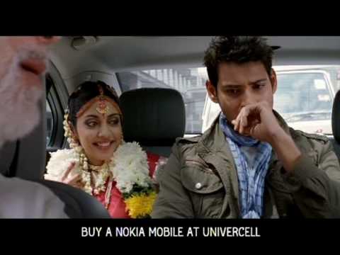 Watch Bollywood Superstar Mahesh Babu Crash into Car by accident falling through the open sky roof of a Ford Fiesta while performing stunt running over cars and trucks during the UniverCell Mobile Store shoot. Buy a mobile phone at your nearest Univercell Store and meet AP Superstar Mahesh Babu with your family and go for a long drive. Writer & Executive Creative Director : Senthil Kumar JWT