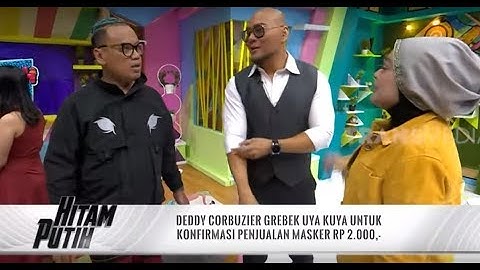 Jual Masker, Uya Kuya DIGEREBEK Deddy Corbuzier