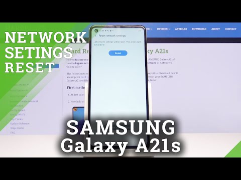How to Reset Network Settings in SAMSUNG Galaxy A21s – Fix Network