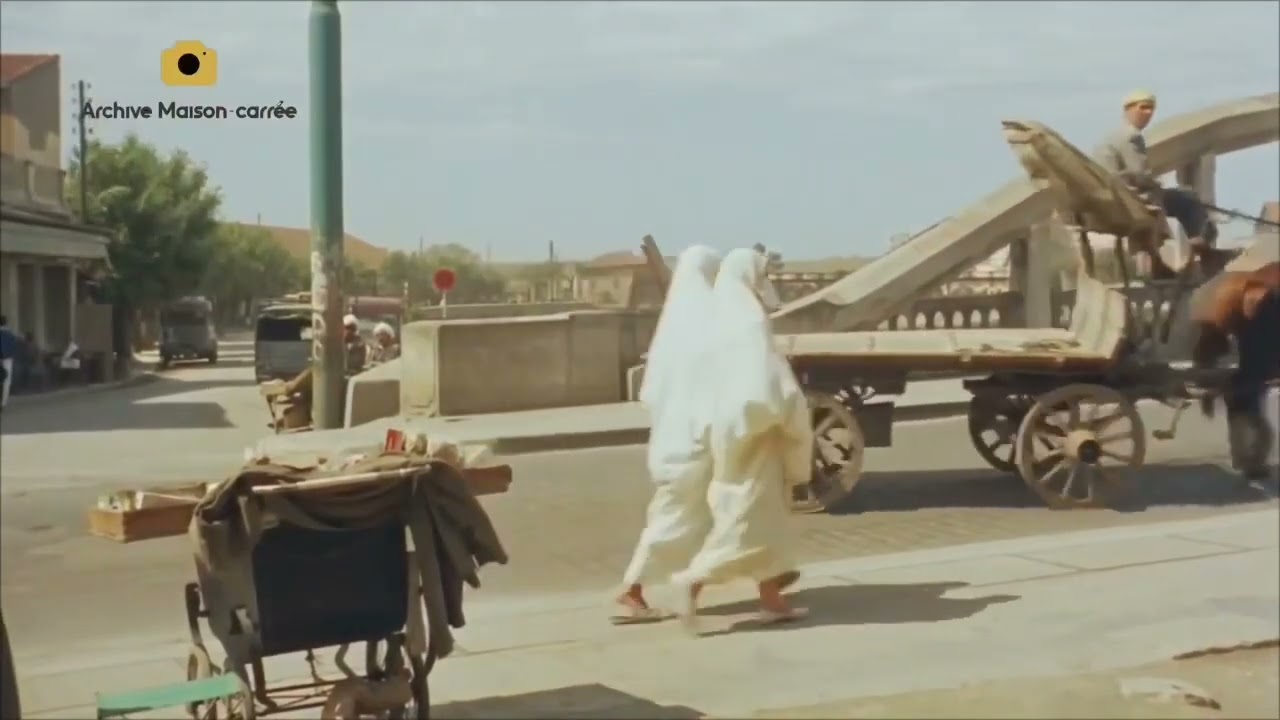 El harrach ex « maison carrée » en 1961 avant l’indépendance.💛🖤🇩🇿