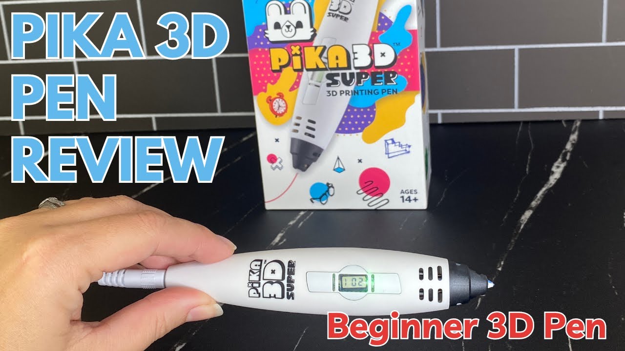 Megadream 3D Pen & PLA Filament REVIEW 