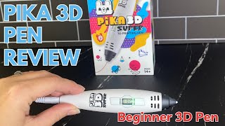 Pika 3D Pen Review and Demo