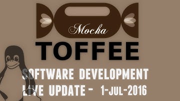 VLOG - TOFFEE-Mocha WAN Emulation Software Development live update - 1-Jul-2016