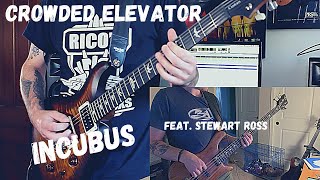 Incubus - Crowded Elevator (guitar and bass cover)