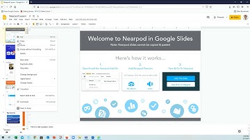 How to use Google slides in Nearpod