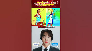 `WHO IS DANGEROUS ? #shorts #challenge #quiztime