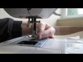 Швейная машина JAGUAR как заправить никту в иголку