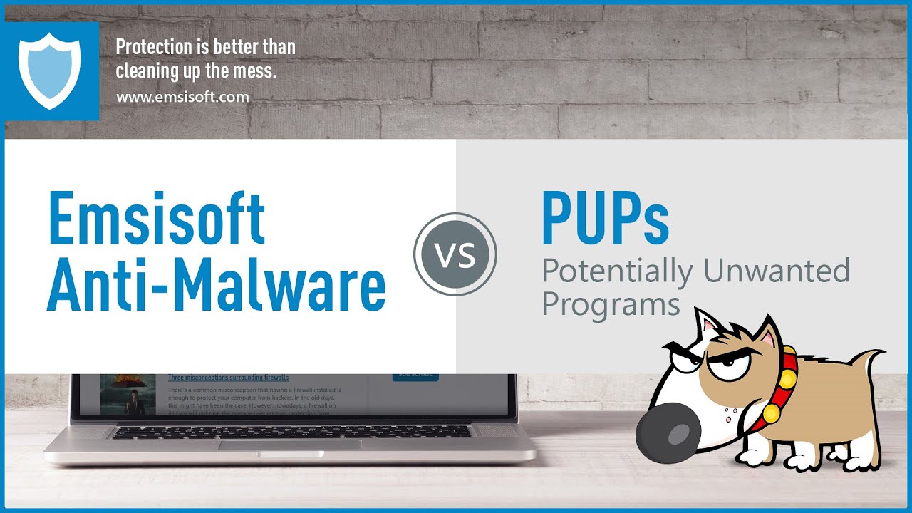 Emsisoft Anti-Malware vs PUPs