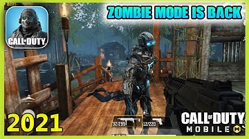 Call Of Duty Mobile - New Zombie Mode Gameplay (Android, iOS) - 2021