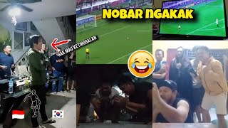 TERNYATA GINI JADI WARGA NEGARA YANG TIMNASNYA KUAT |VIDEO LUCU | NOBAR TIMNAS