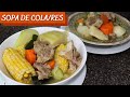 Sopa/Caldo De Res Super Nutritiva Con Vegetales (Cola De Buey) | Oxtail Soup