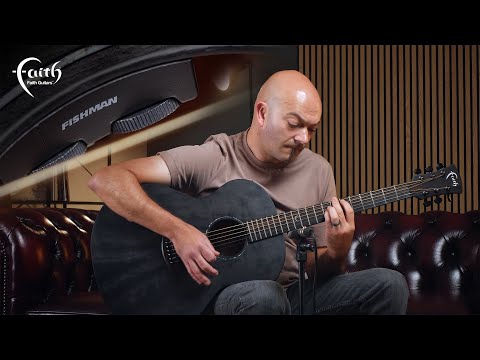 Faith Guitars | Naked Neptune | Electro | Black Stain | FKNEBK