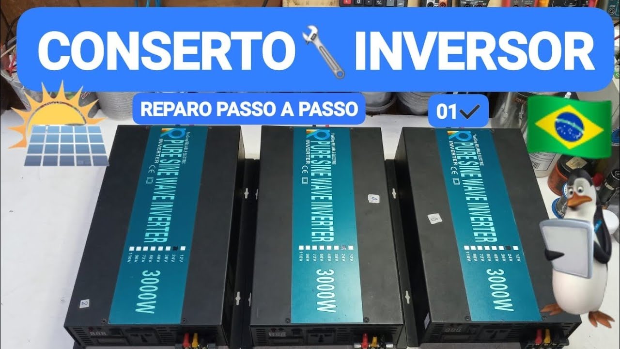 INVERSOR RELIABLE CONSERTO PASSO A PASSO