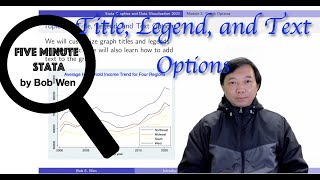 Title, Legend, and Text Options for Stata Graphs | Stata Tutorials Topic 16
